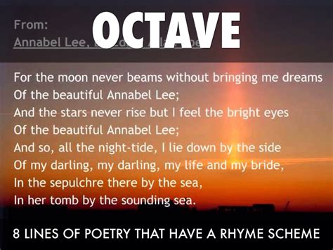 what is an octave in poetry what makes an octave in poetry unique